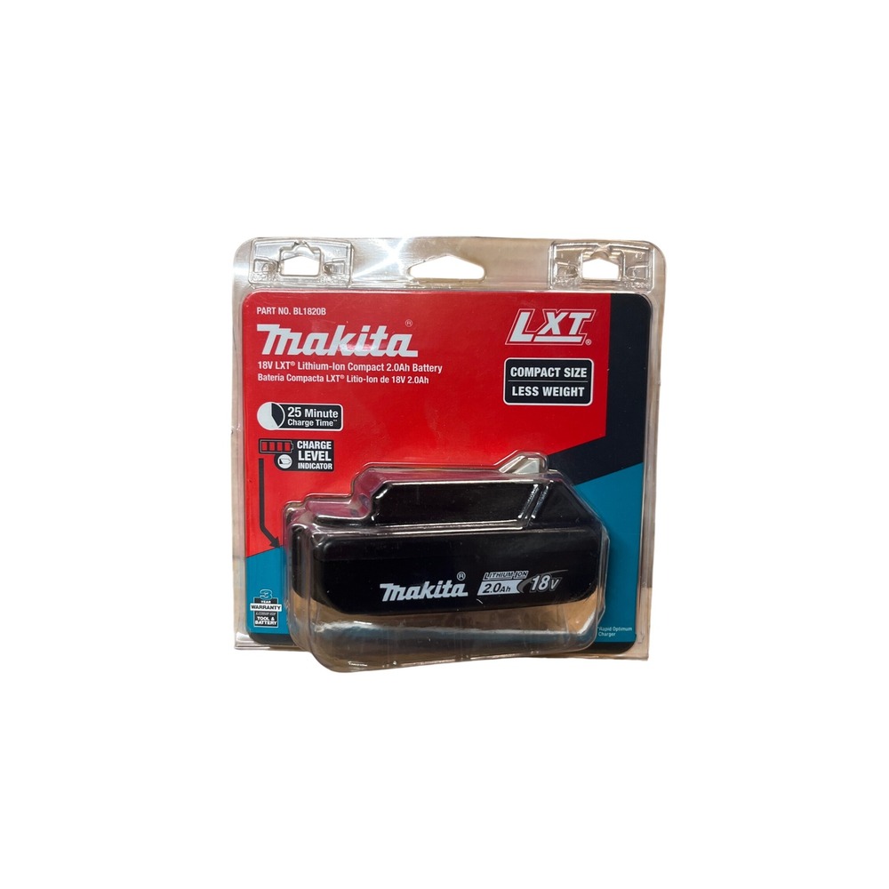 Makita BL1820B 18V LXT Lithium-Ion Compact 2.0Ah Battery with Fuel Gauge NEW